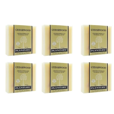 Plantlife Cedarwood Bar Soap - Moisturizing And Soothing Soap For Your Skin - Hand Crafted Using Plant-Based Ingredients - Made In California 4oz Bar 5 Plantlife Cedarwood Bar Soap - Moisturizing And Soothing Soap For Your Skin - Hand Crafted Using Plant-Based Ingredients - Made In California 4oz Bar - Image 3