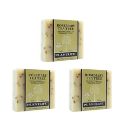 Plantlife Rosemary Tea Tree Bar Soap – Moisturizing, Soothing, Handcrafted, Plant-Based – Made In California, 4oz 8 Plantlife Rosemary Tea Tree Bar Soap – Moisturizing, Soothing, Handcrafted, Plant-Based – Made In California, 4oz -Glow Up Beauty Store GUEST e9fc1cec 331c 4ec6 b73d 70827db1967a