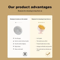 Evo Bytes Scalp Massager Shampoo Brush For Deep Cleaning And Relaxing Massage - Pink -Glow Up Beauty Store GUEST eafebbd9 969c 45b7 aa22 7e7b3ac22f56