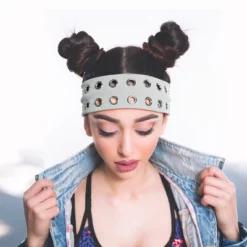 Unique Bargains Women's Punk Style Headband 1 Pc