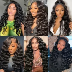 Jessie's Wig 14-30 Inch Grade S Loose Wave Human Hair Bundles 95g For Women Thin Hair Loose Wave #1b Natural Black 1Pcs/Pack -Glow Up Beauty Store GUEST ec7f885a 91ba 412a aa88 704839453fa4