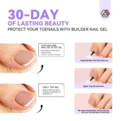 SAVILAND Press On Toenails For Women, 216Pcs 18 Sizes Short Square & Round Soft Gel - Soak Off Fake Toe Nails. -Glow Up Beauty Store GUEST f09345b9 5408 46af b686 bae685a7fd36