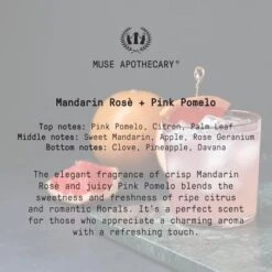 Muse Apothecary Hand Ritual - Aromatic And Nourishing Hand Soap, Infused With Natural Essential Oils - 16 Oz, Mandarin Rosè + Pink Pomelo, 2 Pack -Glow Up Beauty Store GUEST f13ef24e 3422 41c5 b016 8eaf37da63d1