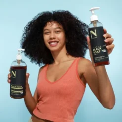 Dr. Natural Multi-Purpose Black Liquid Soap - Natural West African Body Wash - Gentle Hand Soap And Body Soap - Deep Moisturizer, Fights Acne - 16 Oz -Glow Up Beauty Store GUEST f1e424eb 471d 48bf b2d8 823e4b222684