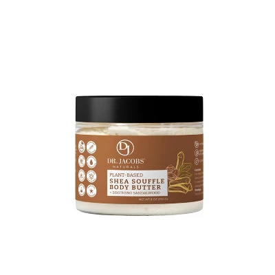 Dr Jacobs Naturals Shea Souffle Body Butter Sandalwood - 8 Oz 3 Dr Jacobs Naturals Shea Souffle Body Butter Sandalwood - 8 Oz