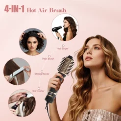 NICEBAY Hair Dryer Brush, Blow Dryer Brush With Display Screen, One Step Hot Air Brush For Hair Drying, Styling And Volumizing 14 NICEBAY Hair Dryer Brush, Blow Dryer Brush With Display Screen, One Step Hot Air Brush For Hair Drying, Styling And Volumizing -Glow Up Beauty Store GUEST f6099cb5 1c9e 4768 8513 5d043253ba57