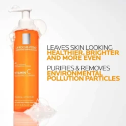 LA ROCHE-POSAY La Roche Posay Brightening Vitamin C Antioxidant Foaming Face Cleanser - 6.76 Fl Oz -Glow Up Beauty Store GUEST f7d97f4a 924b 46b2 909e e8a585dfa6d2