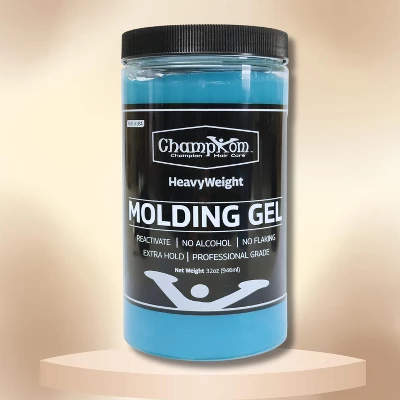 Champkom Champion HairCare Heavy Weight Molding Gel (32 Oz) - Provides Maximum Volume & Shine Without Flaking | Extra-Thick & Strong Hold 3 Champkom Champion HairCare Heavy Weight Molding Gel (32 Oz) - Provides Maximum Volume & Shine Without Flaking | Extra-Thick & Strong Hold