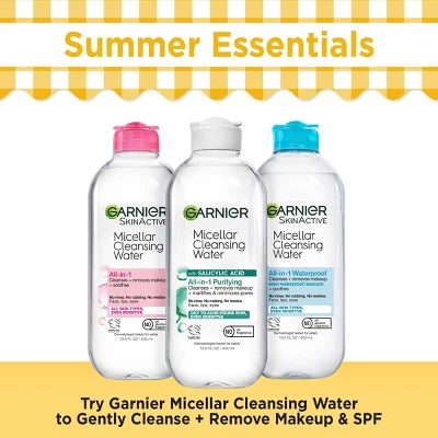 Garnier Micellar Cleansing Water With Salicylic Acid 4 Garnier Micellar Cleansing Water With Salicylic Acid - Image 2
