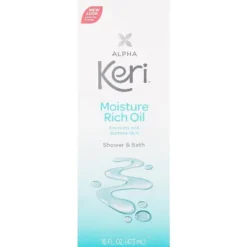 Alpha Keri - Moisture Rich Oil, Shower & Bath, 16 Oz